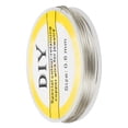 thumbnail image 1 of 1pcs 0.6mm Craft Wire Beading Copper Wire for Jewelry Making Supply(Silver), 1 of 6