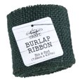 thumbnail image 3 of Love, Laugh, Craft Jute Burlap Roll Precut, 3"W X 5-Yards, 9 Rolls, 740-32KIT, Pine Green, 3 of 10