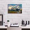 thumbnail image 3 of Epic Graffiti 'Germany Lower Saxony Marienburg Castle' by Pedro Gavidia, Canvas Wall Art, 18"x12", 3 of 8