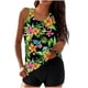 thumbnail image 2 of TaTaai High Waist Athletic Bikini Set, Women's Printed Sports Swimsuit, Adjustable Two Piece for Summer and Vacation Activities Gift, 2 of 7