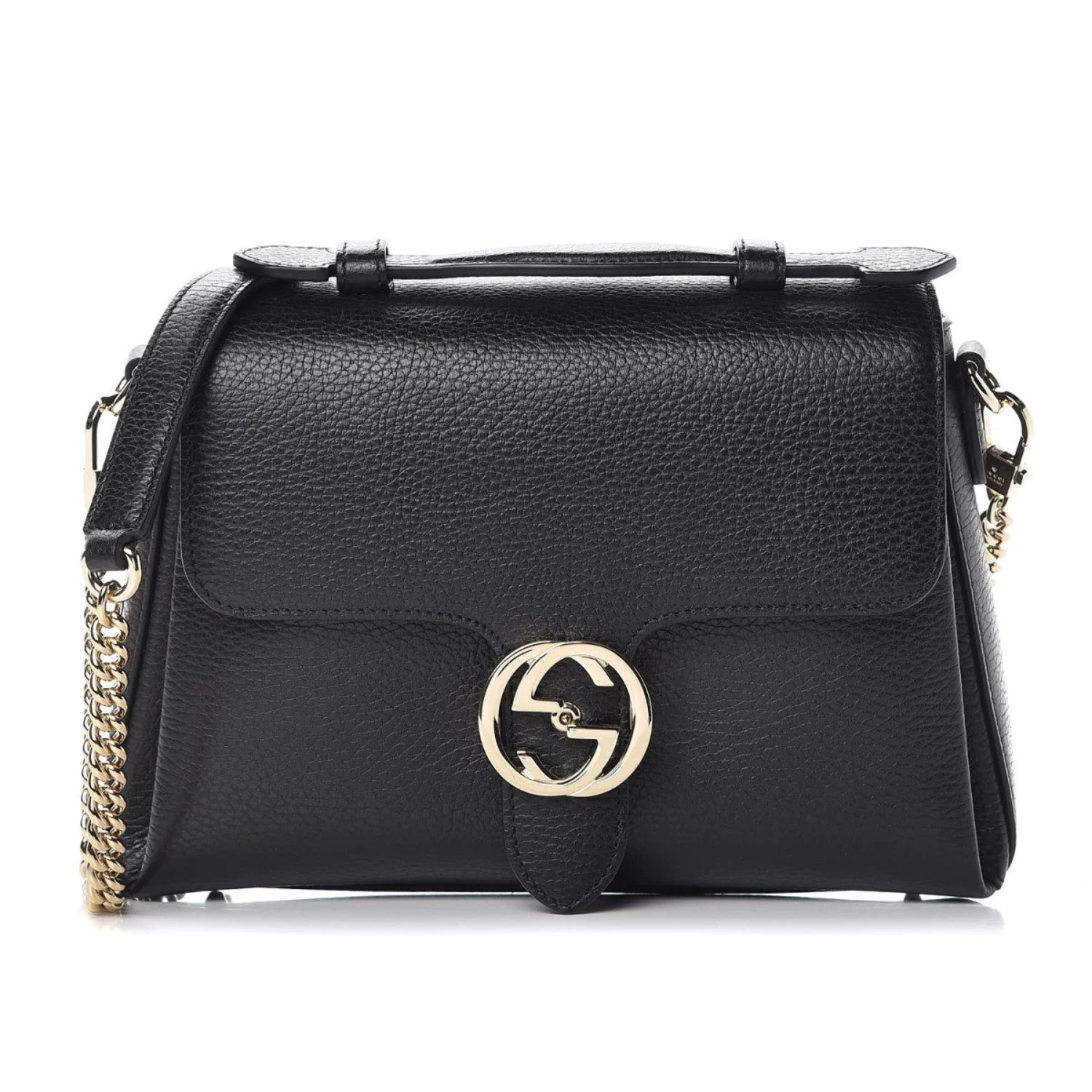 gucci clasp closure handbags