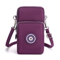 thumbnail image 3 of Nylon Crossbody Sling Bag, Minimalist Travel Backpack with Adjustable Strap, Multi-Compartment Design for Phone, Wallet, and Essentials, Durable Outdoor Use, 3 of 7