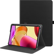 Universal 9‑11 Inch Tablet Folio Case, Stand Protective Cover with Stylus Pen Holder for iPad and Samsung Tablets,Black