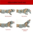 thumbnail image 4 of ziyahi Attelle de Main au Repos Support de Main Ajustable Fingerboard Main Poignet Fracture Dispositif de Protection Fixe Main Gauche, 4 of 6