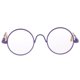 thumbnail image 2 of Accesorios para muñecas: gafas transparentes de montura completa para muñecas Blythe Azone de 12 pulgadas Púrpura, 2 of 8