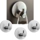 thumbnail image 1 of 4 ganchos adhesivos para toallas de pared, colgador de toallas de baño, soporte para toallas de cocina, Clip (plateado) ER, 1 of 5