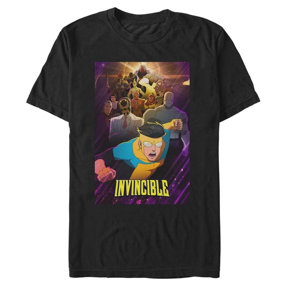 Mens Invincible Invinciboy Group Poster T Shirt