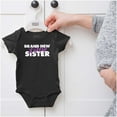 thumbnail image 5 of Sis Announcement Little Sister Bodysuit Jumper Girls Infant Baby Brisco Brands 12M, 5 of 6