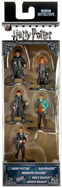 Nano Metalfigs Harry Potter Figuren metall Set mit 5 Figuren 4 cm Ron Percy