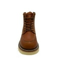 thumbnail image 4 of AdTec Men Tumble Brown Men's Apex 6" SR Moc-Toe w/ Composite Safety Toe, 4 of 5