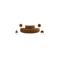 thumbnail image 2 of Meridian Furniture Arc Saddle Velvet Modular Sectional, 2 of 9