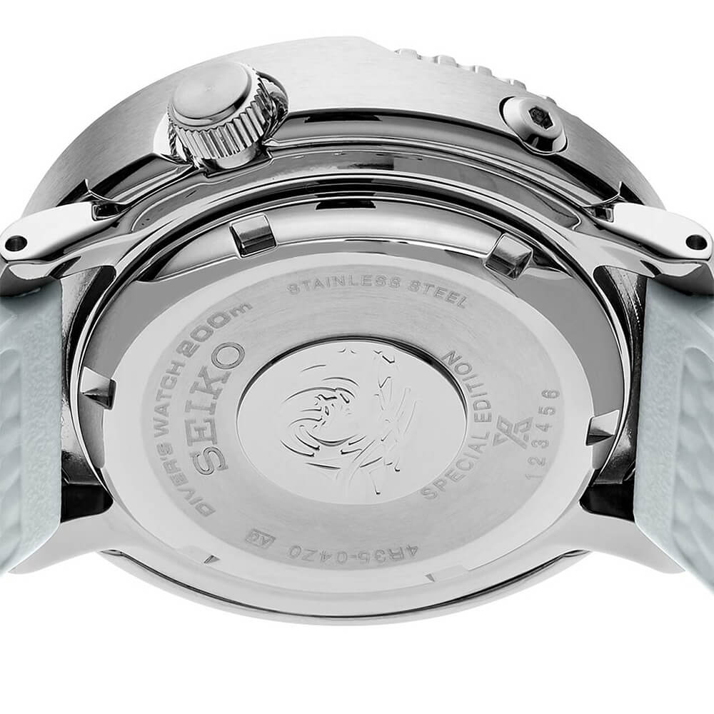 Seiko SRPG59 Prospex Save The Ocean Special Edition Antarctica Dive Watch - Baby Tuna - image 5 of 7