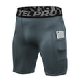 thumbnail image 3 of Labymos 3 Pack Men Sports Shorts Active Workout Underwear with Pocket, 3 of 7
