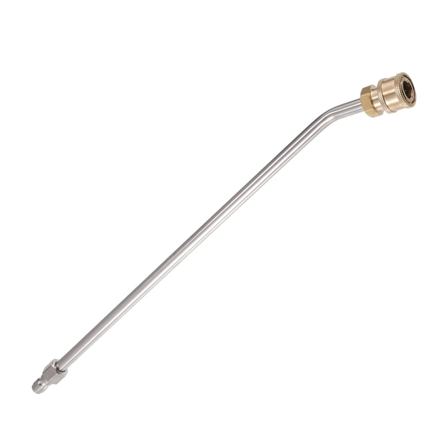Unique Bargains Pressure Washer Extension Wand / Outer Power Washer for Lance Extension Rod for Car Motorcycle Bike / Y Shape 1/4 Inch Fast Connect 35cm / 1pcs
