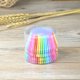thumbnail image 5 of Worallymy 100 piezas Cupcake Liners antiadherente a prueba de aceite Muffin cajas de papel tazas para hornear molde color al azar Worallymy JD735809712, 5 of 7