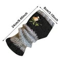 thumbnail image 3 of Cotonie Autumn and Winter New Style Fashion Warmth Stitching Embroidered Gloves Women, 3 of 4