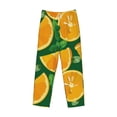 thumbnail image 4 of Xecao Orange Men's Straight Lounge Pajama Pants: The Ultimate in Comfortable Sleepwear, 4 of 9