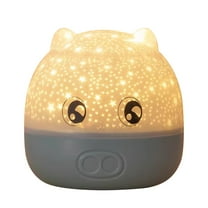 Gnmfd Star Sky Projector Night Light with Speaker Rotating LED Lamp for Bedroom Living Room Sleep Relaxation Romantic Night Lights Plug into Wall Fairy Lights for Room