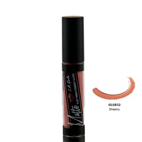 L.A. Girl Matte Flat Finish Pigment Lip Gloss, Dreamy