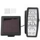 thumbnail image 1 of Focos de luz de pared de inducción con energía solar ajustables de 10 chips LED para pasillo de jardín al aire libre, 1 of 5