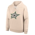 thumbnail image 2 of Men's Fanatics Cream Dallas Stars Vintage Hoodie, 2 of 3
