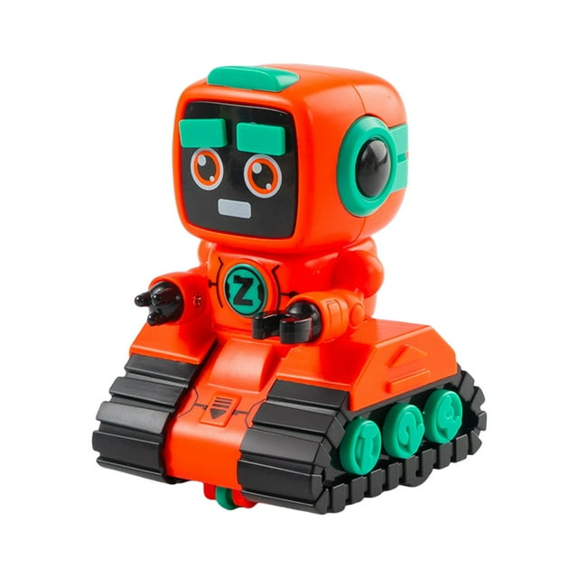 Voiture Robot Boomerang Rouge Rouge, Véhicule Éducatif à Rétrofriction, Jouet d'Apprentissage STIM, Voiture d'Action à Inertie, Jeu Amusant pour Enfants