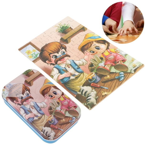 Rompecabezas 60 Piezas Patrón De Dibujos Animados Niños Rompecabezas Juguetes De Interacción Entre E Hijos GiftPuzzle Juguete