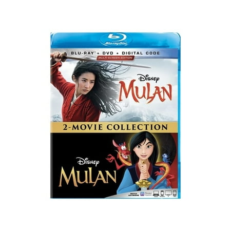 MULAN (LIVE ACTION & ANIMATED/2-MOVIE COLLECTION( BR/DVD/DIGITAL