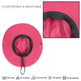 thumbnail image 2 of maskred 2 Pcs Chapeaux de Pêcheur pour Femmes Protection Queue de Cheval Chapeau de Soleil Large Bord No.2, 2 of 6