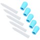 thumbnail image 2 of 5 uds gotero líquido joyería de silicona DIY gotero pipetas de transferencia para experimento de laboratorio de resina epoxi azul, 2 of 5