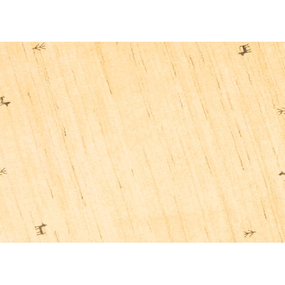 Ahgly Company Indoor Rectangle Solid Brown Modern Area Rugs, 7' x 9'