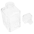 thumbnail image 4 of Decantador de vino, aireador de vino, botellas con tapón geométrico hermético, recipiente de vidrio de 1000 ml para licor, dispensador de whisky para realzar el sabor y el aroma del vino tinto, 4 of 7