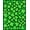 Green, Pattern 1, variant on ODIKA 4' x 6' Machine Washable Non-Slip Area Rug, Mid-Century Flower High Traffic Rug, Orange, 756696
