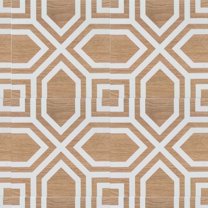 The Tile Life Larissa Punta Miel Porcelain Patterned Tile Sample - 4 x 4 in. - Matte - 1-Piece - Floor, Wall & Backsplash