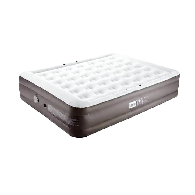 Abbraccia Colchón inflable para camping, cama de aire automática, esterilla portátil, uso en casa y exterior, bomba integrada