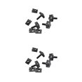 thumbnail image 3 of Speravity Tornillos antirrobo de caja lateral fáciles de instalar de plástico - Tornillo de caja lateral portátil y duradero Conveniente Negro 2piezas, 3 of 6