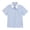 Blue, variant on Coerni Kids Button Down Dress Shirts Striped Short Sleeve School Unifo𝐫m Shirt Boys Girls Soft Cotton Formal Classic Tops Baby Shirt