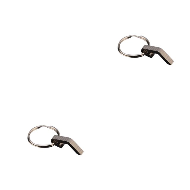 Greeniant Mini abrebotellas portátil de 3 estilos, llavero de aleación de titanio y acero inoxidable, herramienta de barra para llevar fácilmente, Aleación de titanio 2piezas Greeniant CBP071481
