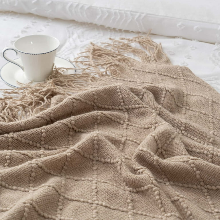 Dark taupe throw blanket new arrivals