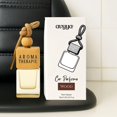 thumbnail image 6 of Avyya Luxury Car Perfume - 0.34 US Floz | Long-Lasting Aroma for Car, Office & Home | Plant-Based Essential Oil Fragrance | Eliminates Odor, Refreshes and Uplifts Mood (Wood), 6 of 8