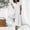 White, variant on Black*Friday Womens Clothing Clearance under $5 GaThRRgYP Pants for Women Under $5,Women's Solid Color Casual Short Sleeved Medium Length Cotton Linen Shirt Jumpsuit