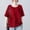 *Red, variant on ClodeEU Women's Oversized T Shirts, Loose Fit Tunic Tshirts, Casual Summer Short Sleeve Tops, Beige,Womens Plus L