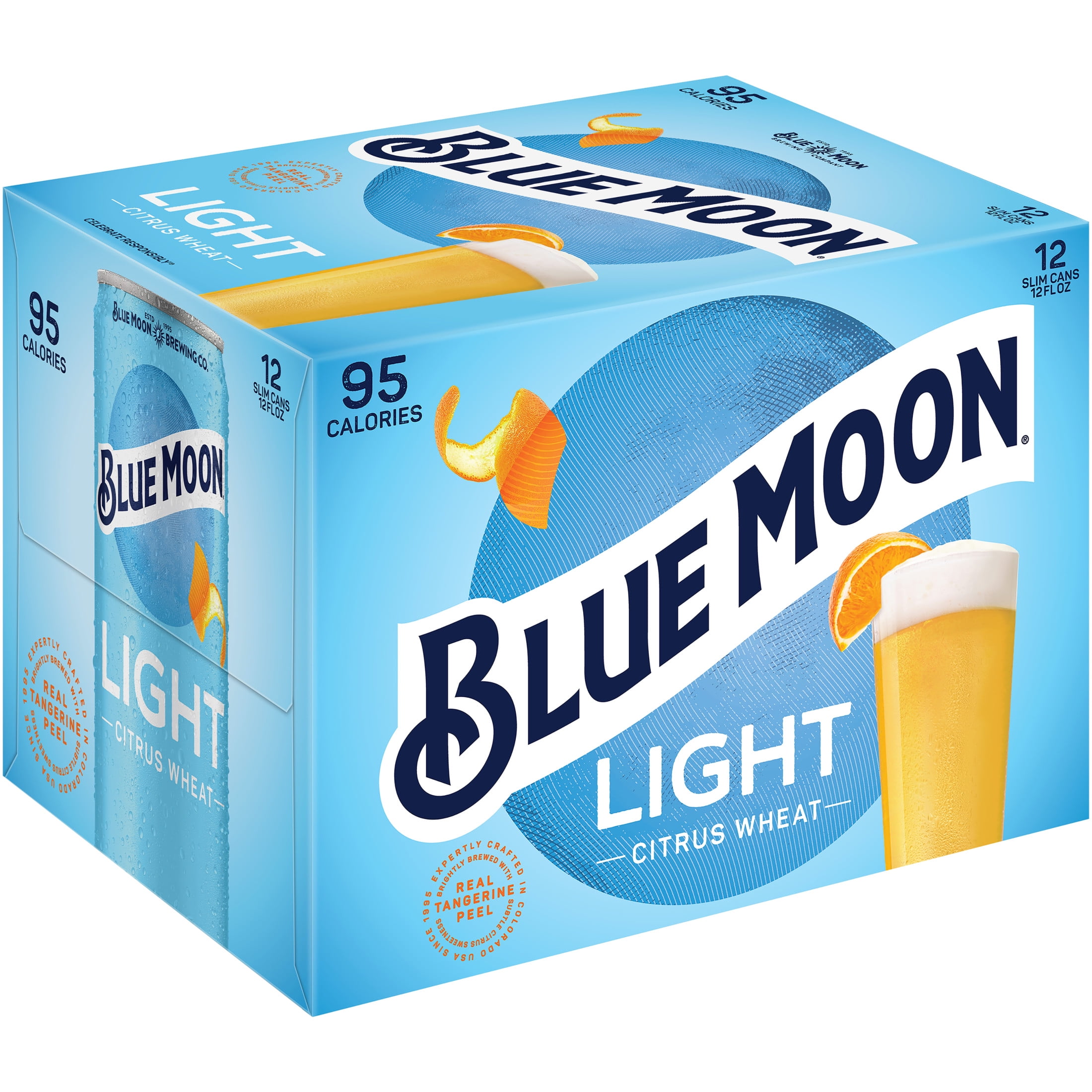 Blue Moon Belgian White Craft Beer, 12 Pack, 12 fl oz