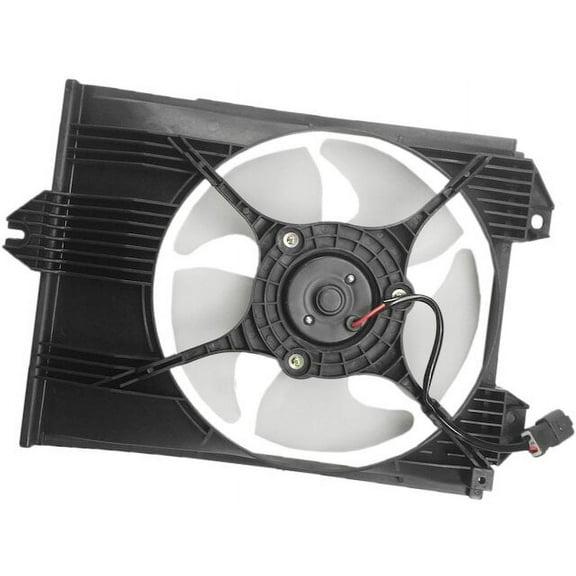 A/C Condenser Fan Assembly - Compatible with 1997 - 2002 Mitsubishi Mirage 1998 1999 2000 2001