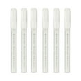 thumbnail image 2 of 6pc Pack White Acrylic Marker Pen Set, Water-based Paint Pen, Hand Ledger, Graffiti Pen, Acrylic Paint Marker Pen, 2 of 3