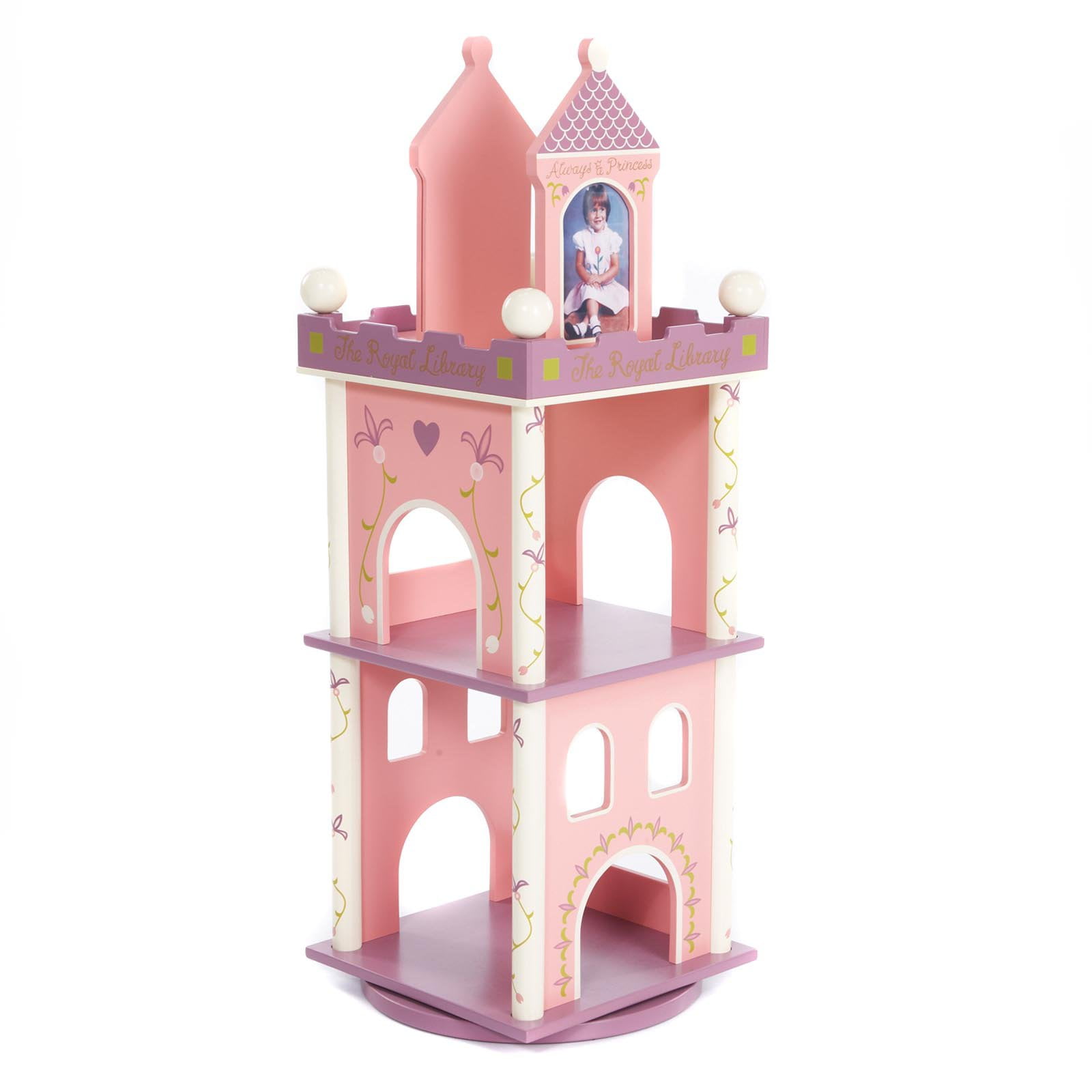 Wildkin Princess Kids Bookshelf Revolving Pink And Purple Castle Wildkin Princess Kids Bookshelf Revolving Pink And Purple Castle Com