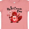 thumbnail image 4 of Inktastic My 1st Canada Day with Red and White Maple Leaves Boys or Girls Baby T-Shirt, 4 of 5