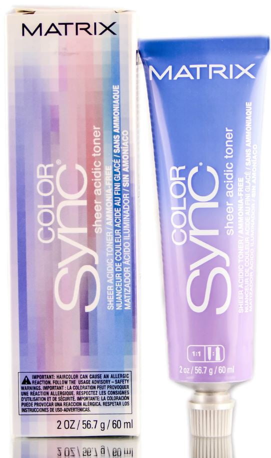 Matrix - Matrix Color Sync, Hair Color, Sheer Acidic Toner - Sheer ...