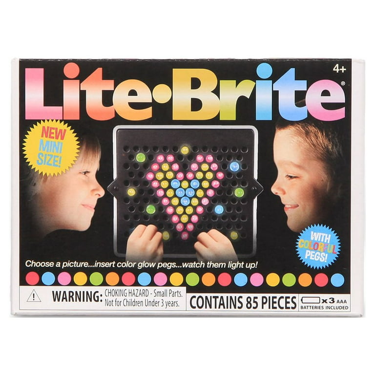Lite Brite Replacement Pieces Pegs ~ 13.5 Ounces | Mixed Lot