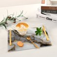 thumbnail image 6 of Iauyy Modern Square Bathroom Tray with Handles - Acrylic & Aluminum Alloy Vanity Countertop Organizer ，Around The Golden Lines, 6 of 7